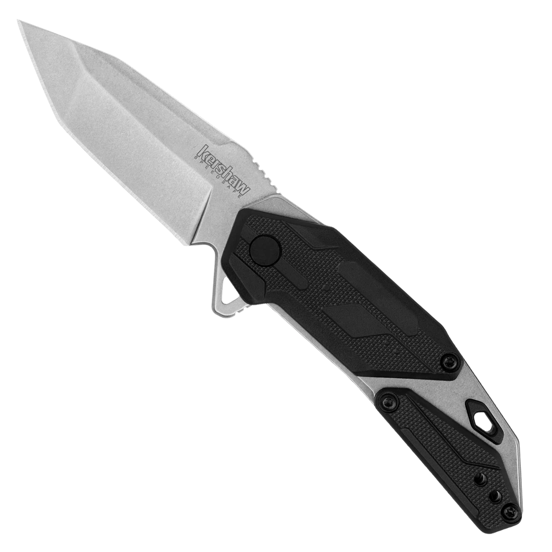 Kershaw Jetpack Steel/GFN Spring Assisted Tanto Knife 1 Kershaw Jetpack Steel/GFN Spring Assisted Tanto Knife