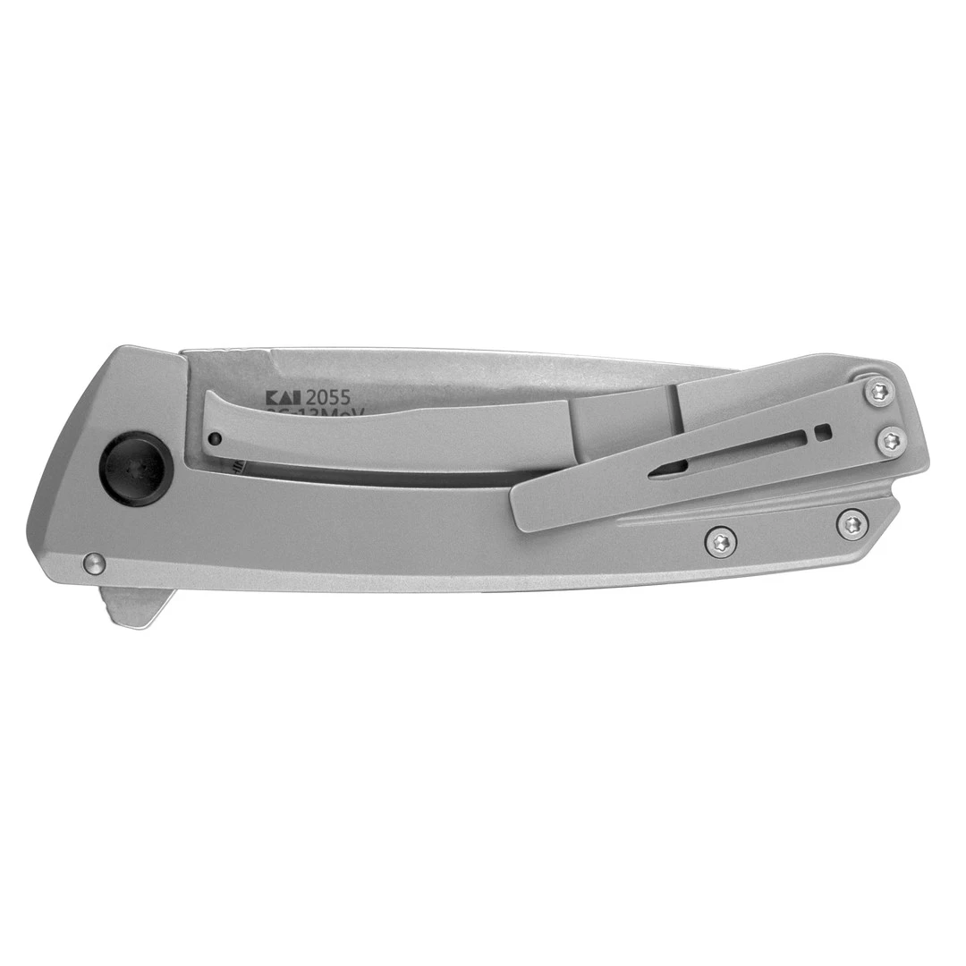 Kershaw Comeback Steel Flipper Knife, Stonewash Blade 2 Kershaw Comeback Steel Flipper Knife, Stonewash Blade - Image 2