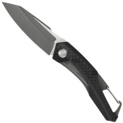 Kershaw 1220 Reverb G-10/Carbon Fiber Folder Knife, Dark Grey/Satin Blade