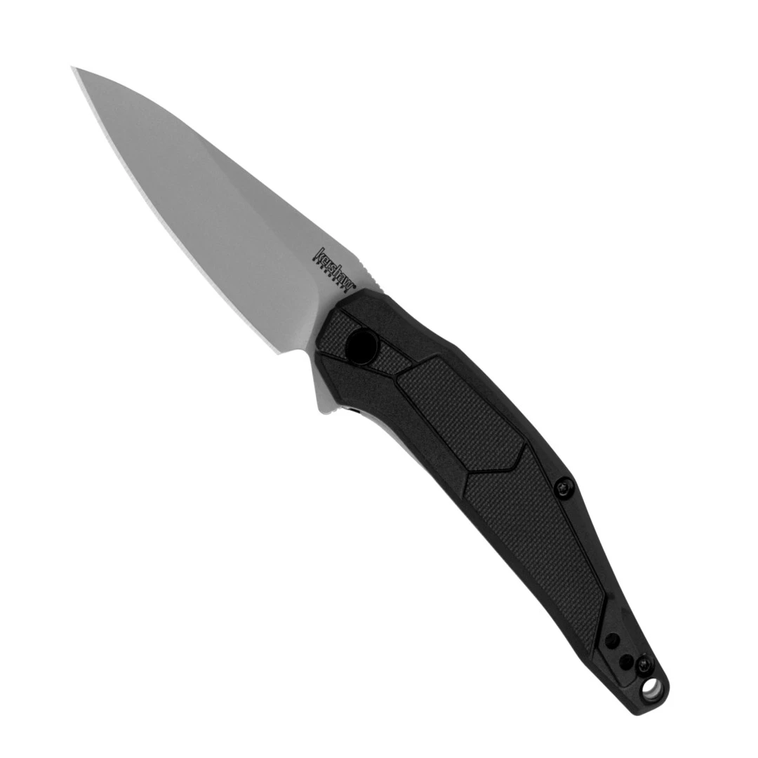 Kershaw Lightyear Flipper Knife, Bead Blast Blade 1 Kershaw Lightyear Flipper Knife, Bead Blast Blade