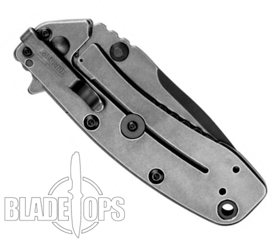 Kershaw BlackWash Cryo II Spring Assist Knife, Standard Blade 4 Kershaw BlackWash Cryo II Spring Assist Knife, Standard Blade - Image 4