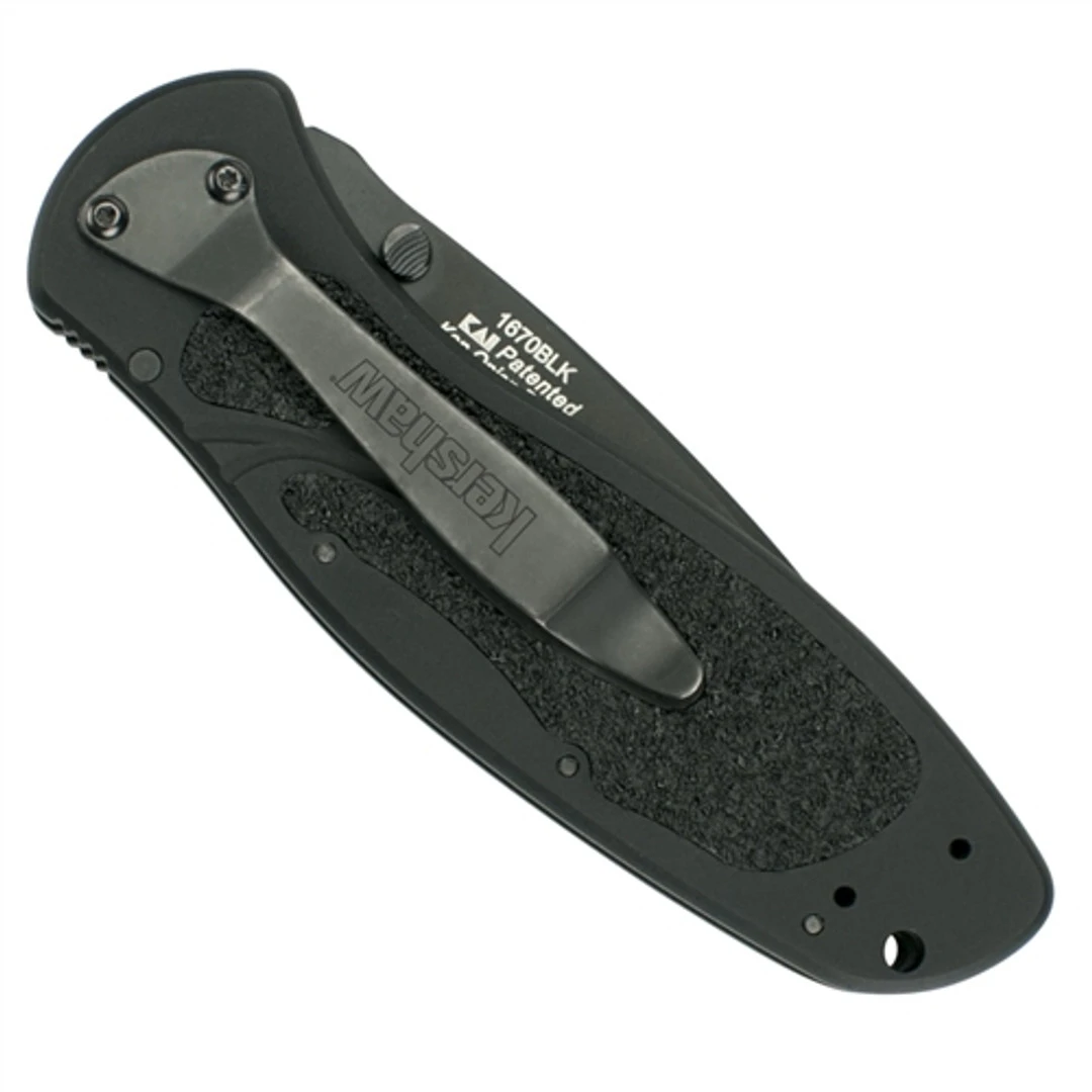 Kershaw Blur Spring Assisted Knife, Black, KS1670BLK 2 Kershaw Blur Spring Assisted Knife, Black, KS1670BLK - Image 2