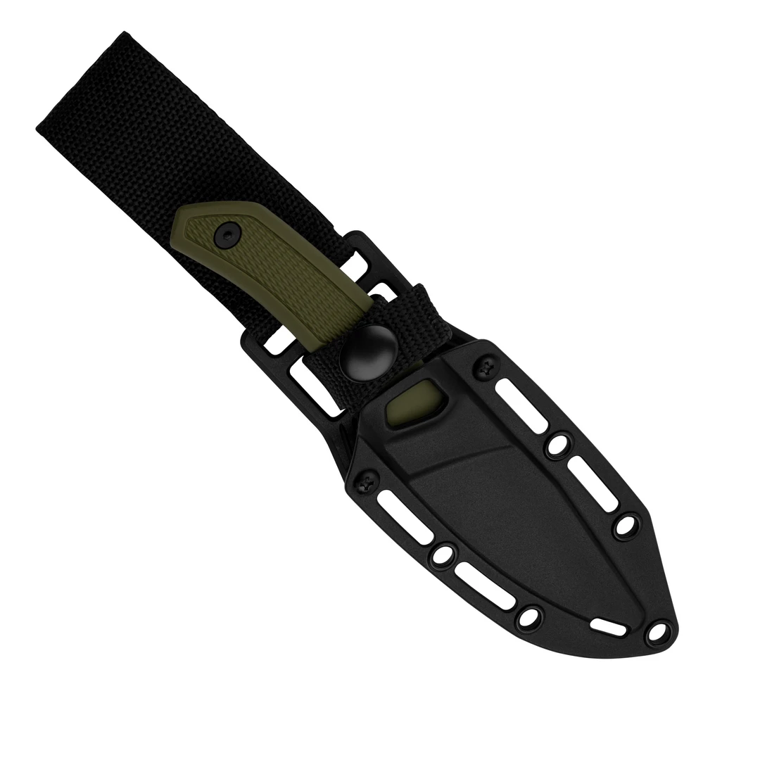 Kershaw Green Deschutes Caper Fixed Blade Knife, D2 Blade 2 Kershaw Green Deschutes Caper Fixed Blade Knife, D2 Blade - Image 2