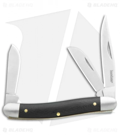 Kershaw Brandywine Slip Joint Knife Black G-10 (2.6" Satin) 4382 1 Kershaw Brandywine Slip Joint Knife Black G-10 (2.6" Satin) 4382