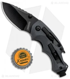 Kershaw Shuffle DIY Liner Lock Knife/Multi-Tool (2.4" Black) 8720 -Blade HQ Kersahw Shuffle DIY LL Multi Tool Black 8720 BHQ 52222 jr bottlecap