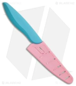 Kershaw 3-Piece Dessert Warrior® Edition Kitchen Knife Set Blue + Pink Donut -Blade HQ Kershaw 3.5 Paring Kitchen Knife Dessert Warrior Edition 1784DWX BHQ 198590 kr sheath large