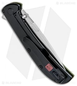 Kershaw Al Mar AM-3 Assisted Opening Knife Green G-10 (3" Satin) 2335GRN -Blade HQ Kershaw Al Mar AM 3 Green G 10 Satin 2335GRN BHQ 71073 jr side