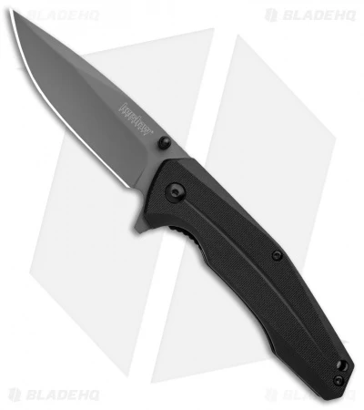 Kershaw Asteroid Assisted Opening Knife Black FRN (3.6" Gray) 1 Kershaw Asteroid Assisted Opening Knife Black FRN (3.6" Gray)