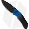 Kershaw Launch 1 Automatic MagnaCut Knife Black/Blue Aluminum (3.4" Black)