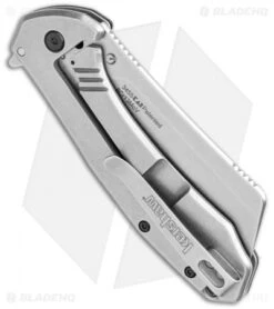 Kershaw Bracket Cleaver Assisted Frame Lock Knife Black G-10 (3.4" SW) 3455 -Blade HQ Kershaw Bracket Cleaver Assisted FL Black G 10 SW 3455 BHQ 120536 jr side