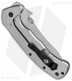 Kershaw CQC-11K Frame Lock Knife Brown G-10 (3.5" Stonewash) 6031 -Blade HQ Kershaw CQC 11K FL Brown G 10 SW 6031 BHQ 52195 jr side