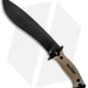 Kershaw Camp 10 Fixed Blade Knife Machete Tan (10" Black) 1077TAN