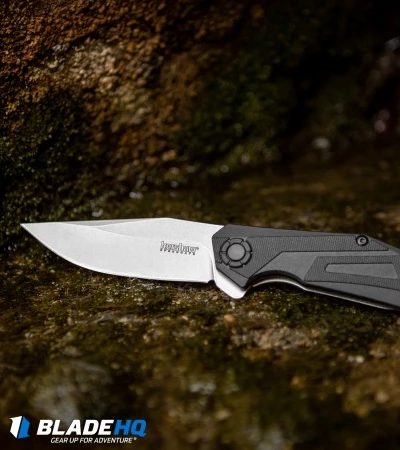 Kershaw Camshaft Assisted Opening Knife Black FRN (3" Stonewash) 1370 5 Kershaw Camshaft Assisted Opening Knife Black FRN (3" Stonewash) 1370 - Image 5