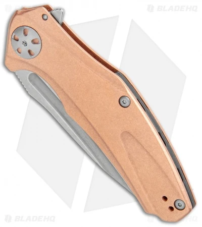 Kershaw Copper Natrix Sub-Frame Lock Knife (3.25" Stonewash) 7007CU 2 Kershaw Copper Natrix Sub-Frame Lock Knife (3.25" Stonewash) 7007CU - Image 2