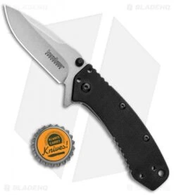 Kershaw Cryo Assisted Opening Flipper Knife Black G-10 (2.75" D2) Exclusive 11 Kershaw Cryo Assisted Opening Flipper Knife Black G-10 (2.75" D2) Exclusive -Blade HQ Kershaw Cyro Assited Opening Black G 10 D2 BHQ 91319 jr bottlecap