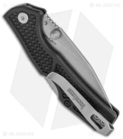 Kershaw Debris Lockback Folding Knife Black GFN (2.75" Stonewash) 2034 -Blade HQ Kershaw Debris LB Folding Black FRN SW 2034 BHQ 142894 jr side