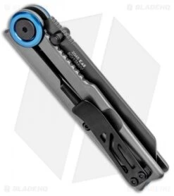 Kershaw Decibel Frame Lock Knife Gray Stainless Steel (3" Gray Ti) 2045 -Blade HQ Kershaw Decibel FL Gray SS Gray Ti 2045 BHQ 94085 jr side