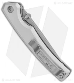 Kershaw Epistle Liner Lock Knife Gray (3" Bead Blast) 2131 -Blade HQ Kershaw Epistle LL Gray BB 2131 BHQ 94089 jr side