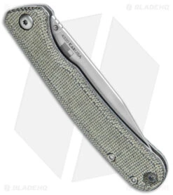 Kershaw Federalist Folding Knife Green Micarta (3.25" Stonewash) 4320 6 Kershaw Federalist Folding Knife Green Micarta (3.25" Stonewash) 4320 -Blade HQ Kershaw Federalist Folding Green Micarta SW BHQ 139782 jr side large