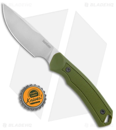 Kershaw Deschutes Skinner Fixed Blade Knife Green (3.9" Stonewash) 1883 4 Kershaw Deschutes Skinner Fixed Blade Knife Green (3.9" Stonewash) 1883 - Image 4