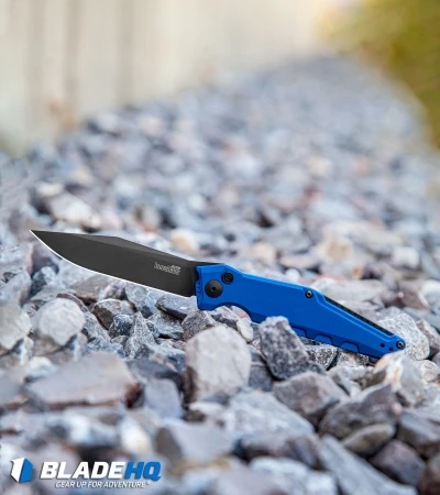 Kershaw Galyean Launch 7 Automatic Knife Blue (3.75" Black) 7900BLUBLK 5 Kershaw Galyean Launch 7 Automatic Knife Blue (3.75" Black) 7900BLUBLK - Image 5