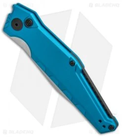 Kershaw Galyean Launch 7 Automatic Knife Teal (3.75" Stonewash) 7900TEALSW -Blade HQ Kershaw Galyean Launch 7 Auto Teal SW 7900TEALSW BHQ 92521 jr spine