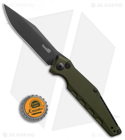 Kershaw Galyean Launch 7 Automatic Knife OD Green (3.75" Black) 7900OL 4 Kershaw Galyean Launch 7 Automatic Knife OD Green (3.75" Black) 7900OL - Image 4