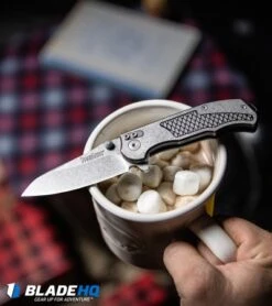 Kershaw Hinderer Agile Assisted Opening Knife (2.75" Stonewash) 1558 -Blade HQ Kershaw Hinderer Agile Assisted Opening Knife Stonewash 1558 BHQ 52169 kp mug web