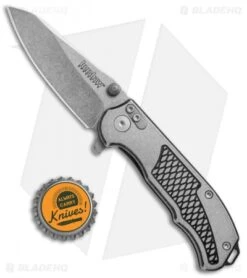 Kershaw Hinderer Agile Assisted Opening Knife (2.75" Stonewash) 1558 -Blade HQ Kershaw Hinderer Agile Assisted Opening SW 1558 BHQ 52169 jr bottlecap