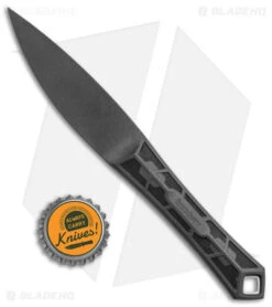 Kershaw Interval Fixed Blade Black GFN (3.5" Black) 1399 -Blade HQ Kershaw Interval Fixed Blade Black GFN Black BHQ 139789 jr bottlecap