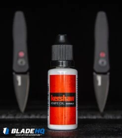 Kershaw Knife OilLube - 20ml Bottle -Blade HQ Kershaw Knife Oil 24ml Bottle BHQ 89673 kp launch 4s web large