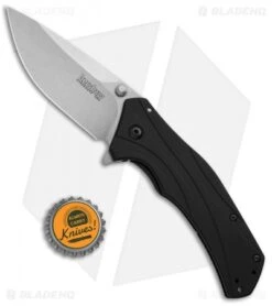 Kershaw Knockout Assisted Opening Knife (3.25" Stonewash) 1870 -Blade HQ Kershaw Knockout Assisted Opening SW 1870 BHQ 8381 jr bottlecap