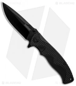 Kershaw 1338B A/O Liner Lock Knife Black GFN (3.5" Black)