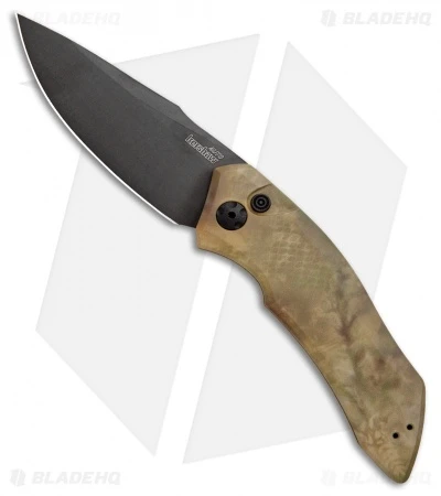 Kershaw BHQ Exclusive Launch 1 Automatic Knife Camo (3.4" Black) BHQ Exclusive 1 Kershaw BHQ Exclusive Launch 1 Automatic Knife Camo (3.4" Black) BHQ Exclusive
