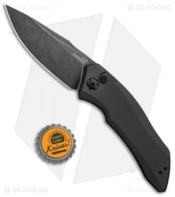 Kershaw Launch 1 Automatic Knife Gray Aluminum (3.4" Blackwash) 7100GRYBW 10 Kershaw Launch 1 Automatic Knife Gray Aluminum (3.4" Blackwash) 7100GRYBW -Blade HQ Kershaw Launch 1 Automatic Gray Aluminum BlackWash 7100GRYBW BHQ 91254 jr bottlecap