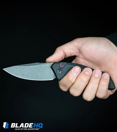 Kershaw Launch 1 Automatic Knife Blue Aluminum (3.4" BlackWash) 7100BLUBW 4 Kershaw Launch 1 Automatic Knife Blue Aluminum (3.4" BlackWash) 7100BLUBW - Image 4
