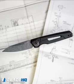 Kershaw Launch 11 Automatic Knife Black Aluminum (2.75" Blackwash) 7550 -Blade HQ Kershaw Launch 11 Automatic Knife Black Aluminum Blackwash 7550 BHQ 105982 kp plans web