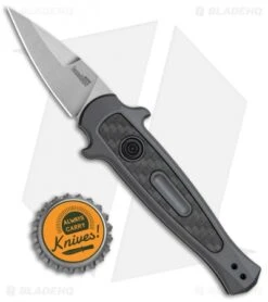 Kershaw Launch 12 CA Legal Stiletto Automatic Knife Black (1.9" Stonewash) 7 Kershaw Launch 12 CA Legal Stiletto Automatic Knife Black (1.9" Stonewash) -Blade HQ Kershaw Launch 12 Call Legal Stiletto Auto Grey KER7130GRYSW BHQ 114624 jr bottlecap