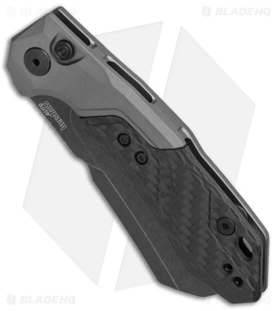 Kershaw Launch 14 Automatic Knife Cleaver Gray Al (3.4" Black SW) 7850 2 Kershaw Launch 14 Automatic Knife Cleaver Gray Al (3.4" Black SW) 7850 - Image 2