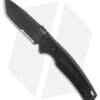 Kershaw Launch 16 Tactical Automatic Knife Black (3.5" Black Serr M4) 7105