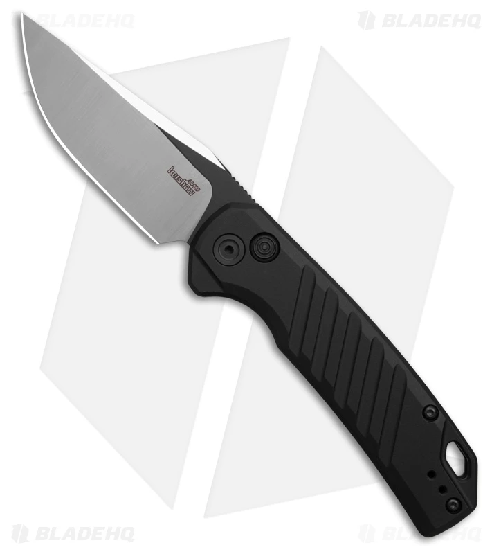 Kershaw Launch 23 Automatic Knife Black Aluminum (3.3" Two-Tone) 7305 1 Kershaw Launch 23 Automatic Knife Black Aluminum (3.3" Two-Tone) 7305