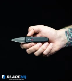Kershaw Launch 4 CA Legal Automatic Knife (1.9" Black) 7500BLK -Blade HQ Kershaw Launch 4 CA Legal Automatic Knife Black 7500BL BHQ 34416 in hand web large