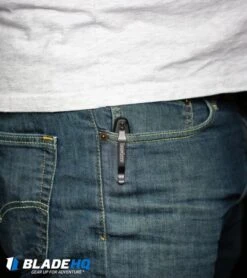 Kershaw Launch 4 CA Legal Automatic Knife Blue (1.9" Black) 7500BLUBLK -Blade HQ Kershaw Launch 4 CA Legal Automatic Knife Black 7500BLK BHQ 34416 kp pocket web 4