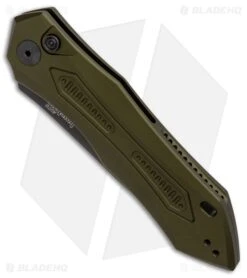 Kershaw Launch 6 Automatic Knife OD Green (3.75" Black) 7800OLBLK 6 Kershaw Launch 6 Automatic Knife OD Green (3.75" Black) 7800OLBLK -Blade HQ Kershaw Launch 6 Olive Black BHQ 89519 er spine large