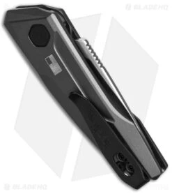 Kershaw Launch 9 Automatic Knife Drop Point Gray Aluminum (1.8" Stonewash) 6 Kershaw Launch 9 Automatic Knife Drop Point Gray Aluminum (1.8" Stonewash) -Blade HQ Kershaw Launch 9 Gray Automatic Knife Stonewash BHQ 145446 td side