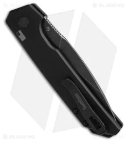 Kershaw Launch Iridium Automatic Knife Black Aluminum/G-10 (3.5" Black SW) -Blade HQ Kershaw Launch Iridium Automatic Knife Black Aluminum G 10 3.5in Black SW BHQ 221677 hd side large