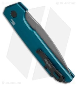 Kershaw Launch Iridium MagnaCut Automatic Knife Blue Aluminum (3.5" SW) -Blade HQ Kershaw Launch Iridium MagnaCut Automatic Knife Blue Aluminum 3in SW BHQ 219144 td side large