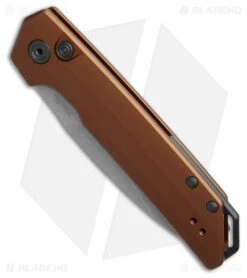 Kershaw Launch Iridium MagnaCut Automatic Knife Bronze Aluminum (3.5" Stonewash) 4 Kershaw Launch Iridium MagnaCut Automatic Knife Bronze Aluminum (3.5" Stonewash) -Blade HQ Kershaw Launch Iridium MagnaCut Automatic Knife Bronze Aluminum 3in SW BHQ 217998 td spine large