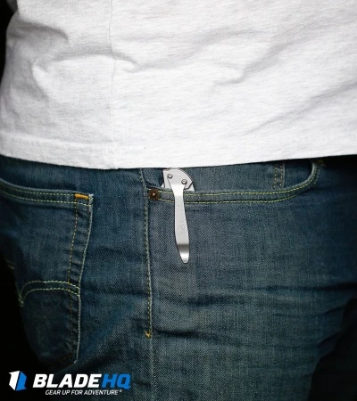 Kershaw Leek Assisted Opening Knife Titanium (3" Satin) 1660TIZDP 1 Kershaw Leek Assisted Opening Knife Titanium (3" Satin) 1660TIZDP