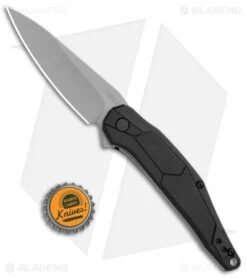 Kershaw Lightyear Assisted Opening Knife Black GFN (3.1" Bead Blast) 1395 -Blade HQ Kershaw Lightyear ASsisted Opening Black GFN BB BHQ 114583 jr bottlecap
